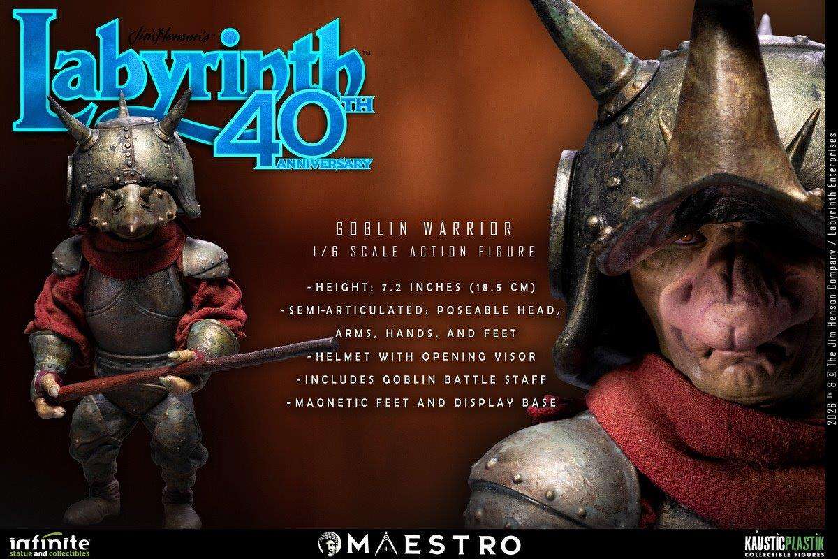 Kaustic Plastik Labyrinth: Goblin Warrior