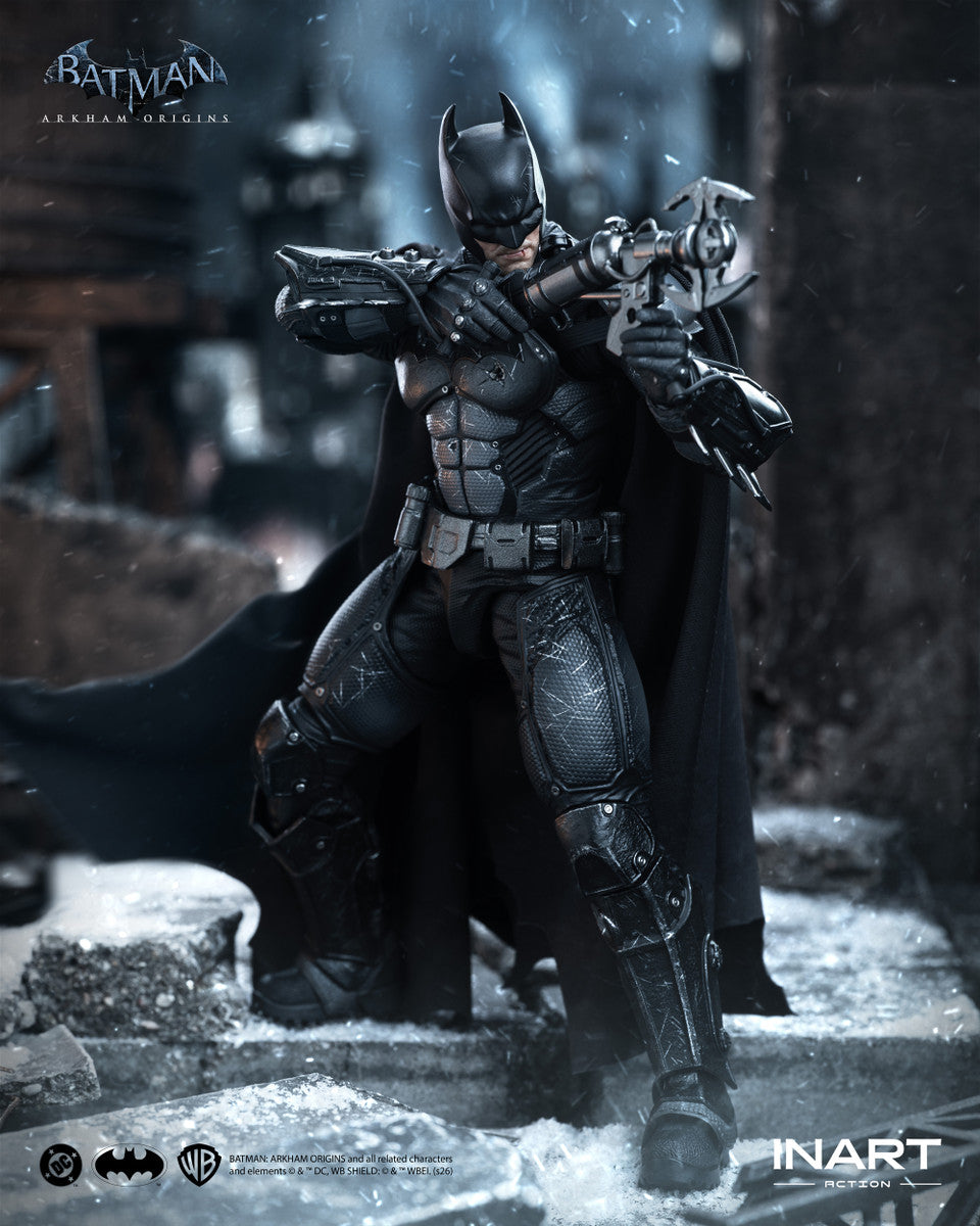 INART 1/12 Batman Arkham Origin (Battle Damaged Version)