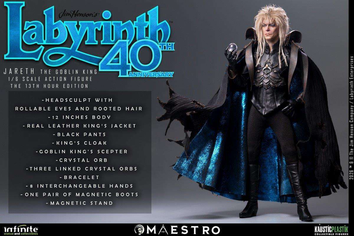 Kaustic Plastik Labyrinth: Jareth the Goblin King (13th Hour Edition)
