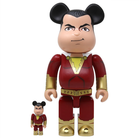 Medicom Shazam! 100% 400% Bearbrick Figure Set